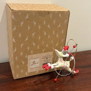 MacKenzie-Childs Patience Brewster Lalla Leaping Poodle ornament